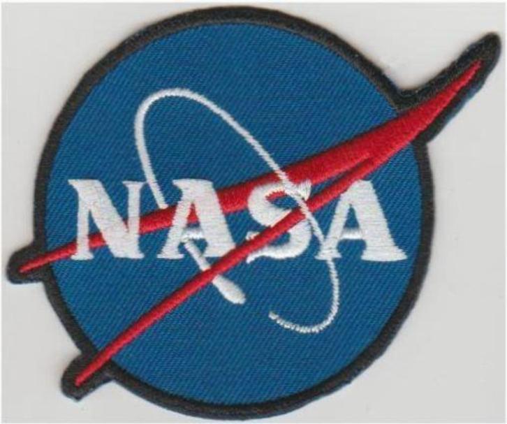 NASA stoffen opstrijk patch embleem #1, Verzamelen, Kleding en Patronen, Nieuw, Shirt, Ophalen of Verzenden