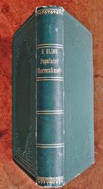 H Blink Populaire Sterrenkunde (antiek 1e druk 1894), Antiek en Kunst, Antiek | Boeken en Bijbels, Ophalen of Verzenden