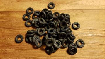 Bandjes Dinky Toys 12 mm zwart ribbel beschikbaar voor biedingen