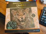 Diamond Painting Canvas - Tijger, Ophalen of Verzenden, Nieuw, Materiaal