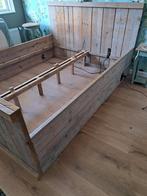 Stijgerhouten 2 persoonsbedombouw/ ledikant 1.60, Antiek en Kunst, Antiek | Meubels | Bedden, Ophalen