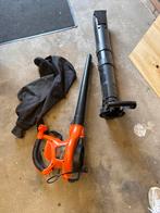 Black+Decker Bladblazer/Zuiger - Krachtige Tuinhulp, Tuin en Terras, Ophalen, Gebruikt, Handgedragen, Met opvangzak
