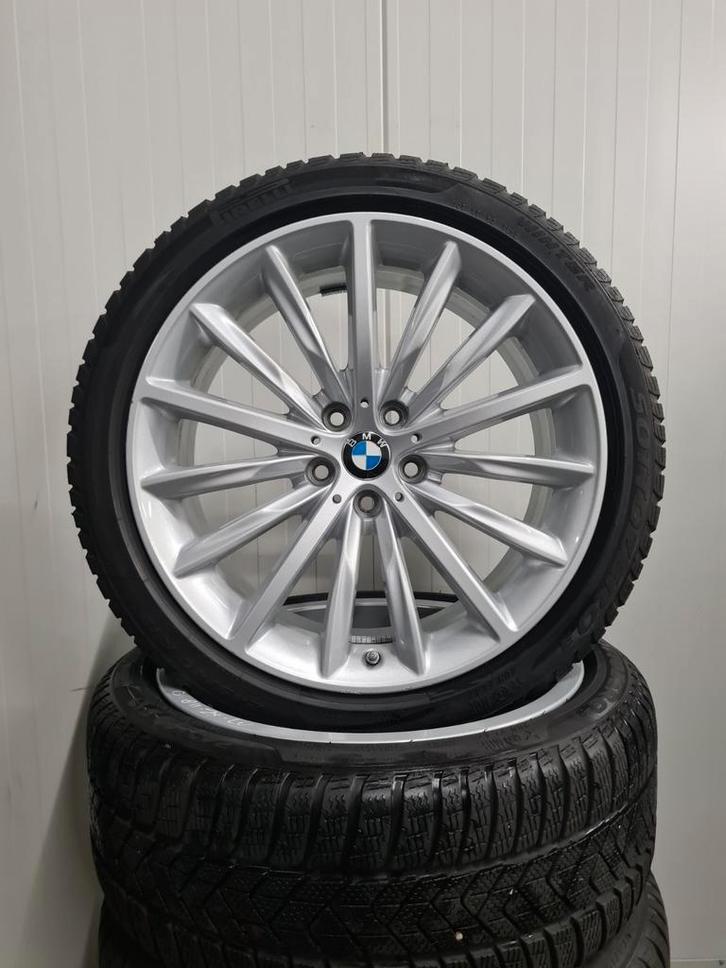 19' BMW 5 Serie G30 G31 Styling 633 breed met winterbanden, Auto-onderdelen, Banden en Velgen, Banden en Velgen, Winterbanden