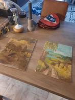 2 schilderijen, Antiek en Kunst, Ophalen of Verzenden