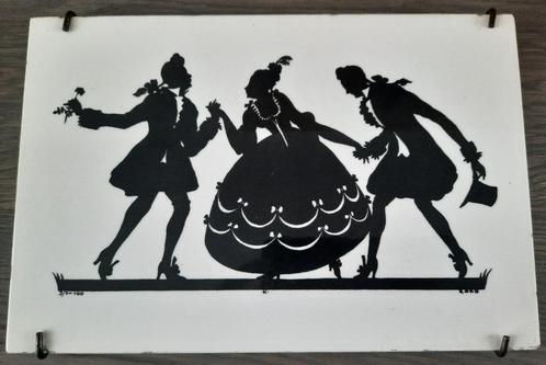 RAKO silhouette tegel H28, Antiek en Kunst, Antiek | Wandborden en Tegels, Ophalen of Verzenden