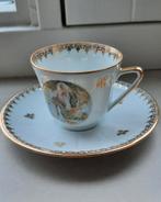 Limoges kop en schotel, Ophalen of Verzenden, Zo goed als nieuw, Porselein, Kop en/of schotel