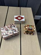 Sierdoosjes met parelmoer, Antiek en Kunst, Curiosa en Brocante, Ophalen of Verzenden