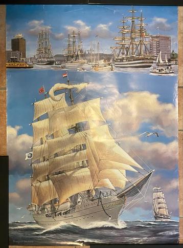 Sail Amsterdam 1985 Affiche - François ten Have beschikbaar voor biedingen