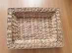 Raffia mand, Huis en Inrichting, Gebruikt, Mand, Ophalen of Verzenden