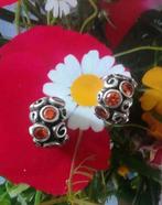 Pandora rozenpad oranje Retired, Pandora, Ophalen of Verzenden, Zo goed als nieuw, 2 of 3 bedels
