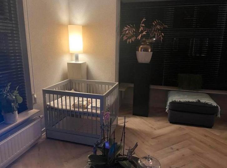 Kindercompagnie baby box met lade + boxkleed, Kinderen en Baby's, Boxen, Gebruikt, Vierkant, Boxkleed, Ophalen