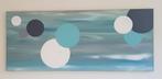 Schilderij SEA CIRCLES 120x50, Antiek en Kunst, Ophalen