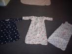 17 rompertjes verschillende maten + 3 slaapzakken, Ophalen of Verzenden, Gebruikt, Meisje