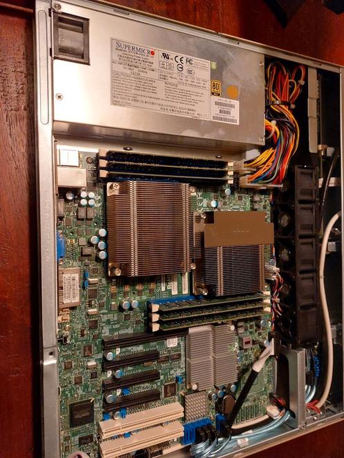 Rackserver 2x Intel Xeon E5620, 48gb geheugen zgan, Computers en Software, Servers, Zo goed als nieuw, 32 GB, Ophalen of Verzenden