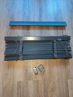 Grijze kunstof jaloezie, Ophalen, Zo goed als nieuw, 50 tot 100 cm, 150 tot 200 cm