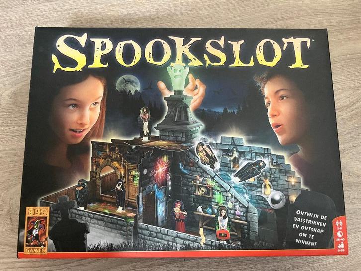 spookslot, Hobby en Vrije tijd, Gezelschapsspellen | Bordspellen, Zo goed als nieuw, Drie of vier spelers, Ophalen of Verzenden