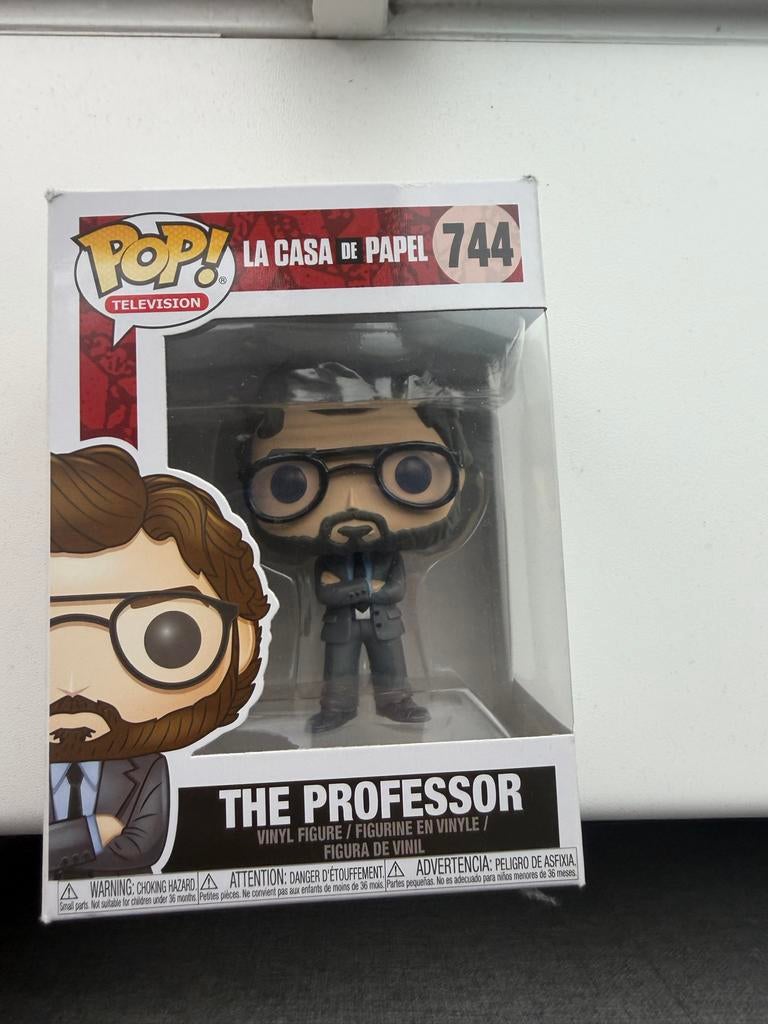 La Casa de Papel - The Professor Funko Pop #744, Ophalen of Verzenden, Zo goed als nieuw