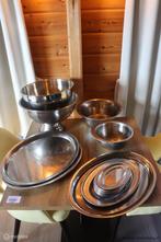 Online Veiling: Partij diversen o.a. RVS schalen en kommen, Huis en Inrichting, Keuken | Servies, Gebruikt