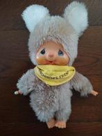 Vintage Monchichi knuffel konijn uit jaren 70 Zeldzaam, Ophalen of Verzenden, Gebruikt, Konijn
