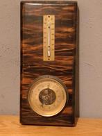 Oude barometer met een kwik thermometer, Audio, Tv en Foto, Weerstations en Barometers, Ophalen of Verzenden, Zo goed als nieuw
