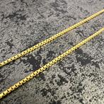 14 karaats gouden ketting massief model venetiaans, Sieraden, Tassen en Uiterlijk, Kettingen, Ophalen of Verzenden, Nieuw, Goud