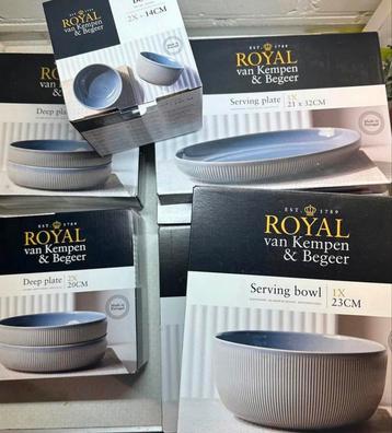 Royal van Kempen en Begeer servies, scgaal, bord, mokken beschikbaar voor biedingen