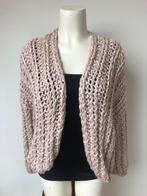 Kiro by kim roze Nude kabel handgebreid vest openvallend, Maat 42/44 (L), Nieuw, Ophalen of Verzenden, Nvt