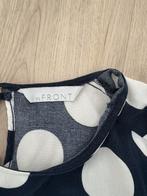 Blauw wit gestipt shirt, Blauw, Maat 46/48 (XL) of groter, Ophalen of Verzenden, In front