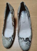 Mooie pumps met slangenprint, Ophalen, Pumps, Beige, D'Moda