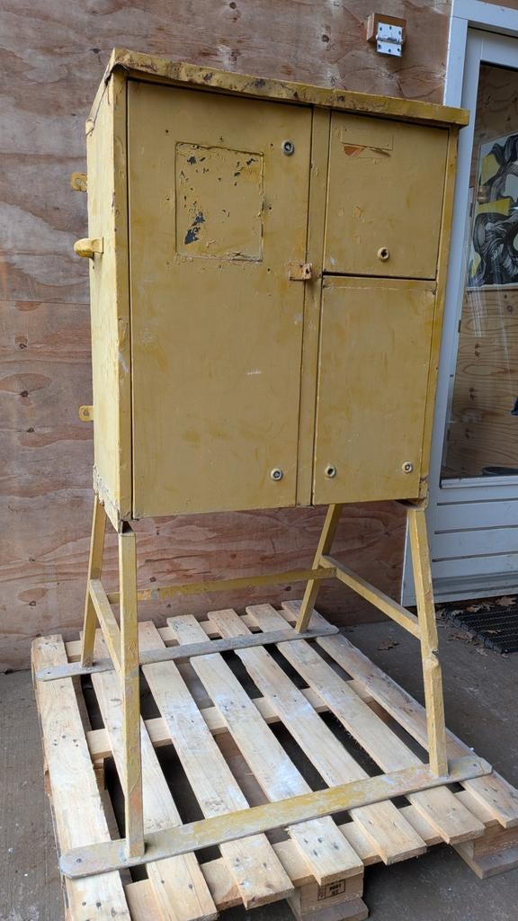 Bouwmeterkast / Bouwstroomkast, Doe-het-zelf en Verbouw, Elektra en Kabels, Ophalen of Verzenden, Gebruikt, Overige typen
