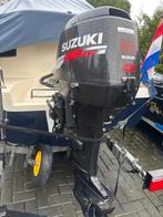 2x Suzuki 50 pk EFI Langstaart -- Zeer Nette Staat, Ophalen, Gebruikt, 30 pk of meer, Elektrische start