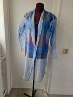 Transparante jas met bikini maat s/m, Ophalen, Zo goed als nieuw, Zwart, Bikini