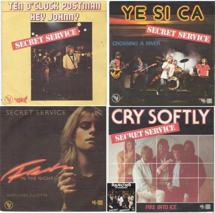 SECRET SERVICE - PAKKET!, Cd's en Dvd's, Vinyl Singles, Zo goed als nieuw, Single, Pop, 7 inch, Ophalen of Verzenden