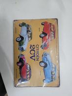 metalen wandbord citroen 2cv, Ophalen of Verzenden, Gebruikt, Reclamebord