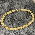 14 karaats gouden armband prachtig schakel, Ophalen of Verzenden, Zo goed als nieuw, Goud