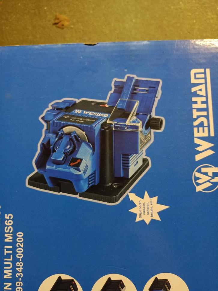 Multi user slijpmachine Nieuw in verpakking, Doe-het-zelf en Verbouw, Gereedschap | Slijpmachines, Nieuw, Werkbankslijpmachine
