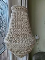 Gehaakte kroonluchter ecru  - Uniek en Sfeervol!, Crème, 25 tot 50 cm, Vintage, Nieuw