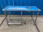 RVS buitenkeuken BBQ rvs werktafel met snijblad maten 160/60, Tuin en Terras, Buitenkeukens, Ophalen, Gebruikt
