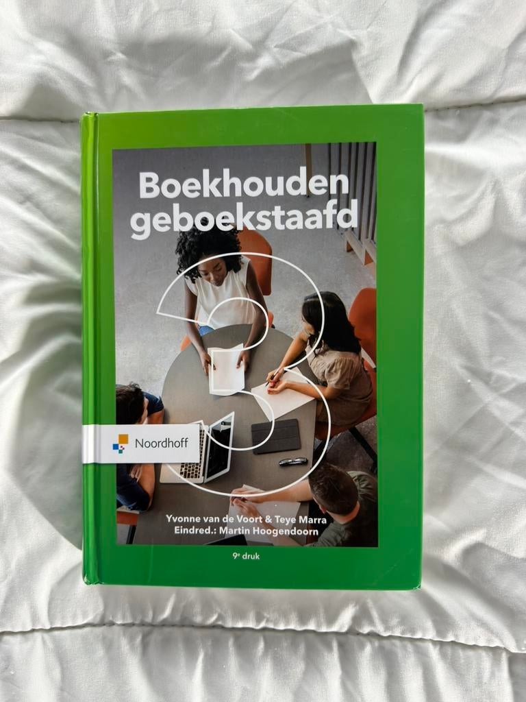Boekhouden geboekstaafd 3 theorie 9e druk, Ophalen of Verzenden, Zo goed als nieuw, Y.R.P van de Voort; D.J.J. Heslinga; T.A. Marra