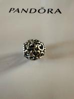 Pandora harten bedel zilver, Ophalen of Verzenden, Zo goed als nieuw, Zilver, Pandora