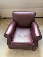 Leren Fauteuil merk Bench, Ophalen, Gebruikt, Leer, 75 tot 100 cm