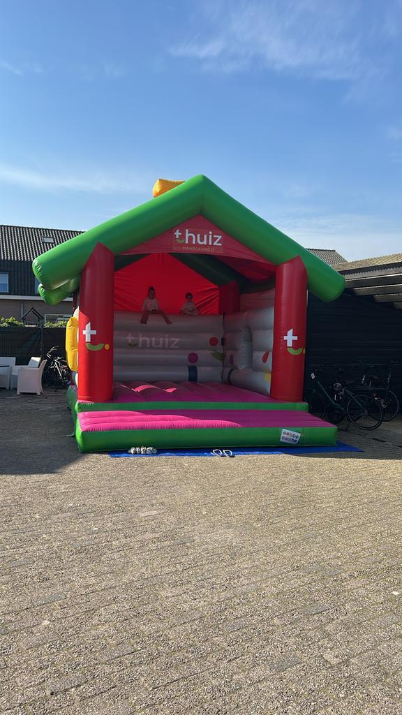 Springkussen te koop!, Kinderen en Baby's, Speelgoed | Buiten | Springkussens, Gebruikt, Ophalen