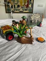 PLAYMOBIL Wild Life Rangers Jeep incl kooi, Ophalen of Verzenden, Zo goed als nieuw, Complete set