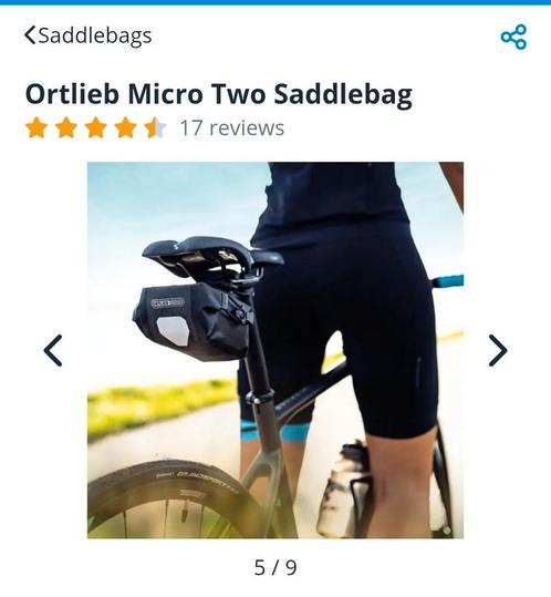 Ortlieb Fietszadeltas Waterdicht, Fietsen en Brommers, Fietsaccessoires | Bagagedragers, Zo goed als nieuw, Ophalen