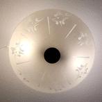 Retro design vintage schaal lamp floral bloemen, Huis en Inrichting, Lampen | Plafondlampen, Ophalen of Verzenden, Zo goed als nieuw