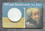 5 euro 400 jaar Rembrandt van Rijn 1606-2006 Coincard, Verzenden, Koningin Beatrix, Zilver, Euro's
