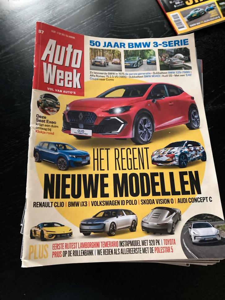 Autoweek - 44 Stuks - nummers 42 & 47 t/m 37, Boeken, Auto's | Folders en Tijdschriften, Gelezen, Algemeen, Ophalen of Verzenden