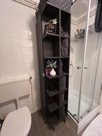 Donkerbruine Badkamerkast - Stevig!, Ophalen, (Half)hoge kast, Minder dan 50 cm, Gebruikt