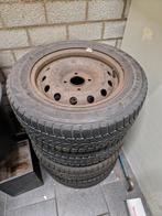 Bridgestone winterbanden 185/60/14 + velgen, Ophalen of Verzenden, Gebruikt