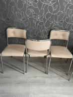 Gratis 4 retro opknapstoeltjes, Huis en Inrichting, Stoelen, Vier, Gebruikt, Retro, Ophalen